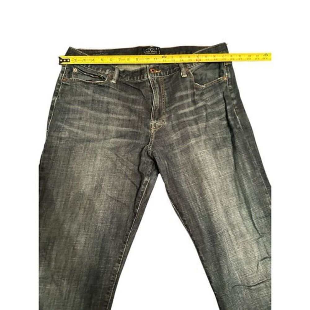 Lucky Brand Jeans Mens 40x34 Blue Denim‎ 361 vintage Straight Medium Wash - Picture 7 of 7
